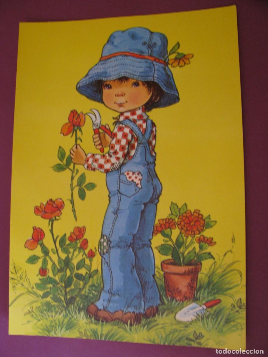 Postales: LAMINA DE ILUSTR. MARY MAY. 30X21 CM. ED. PERLA.
