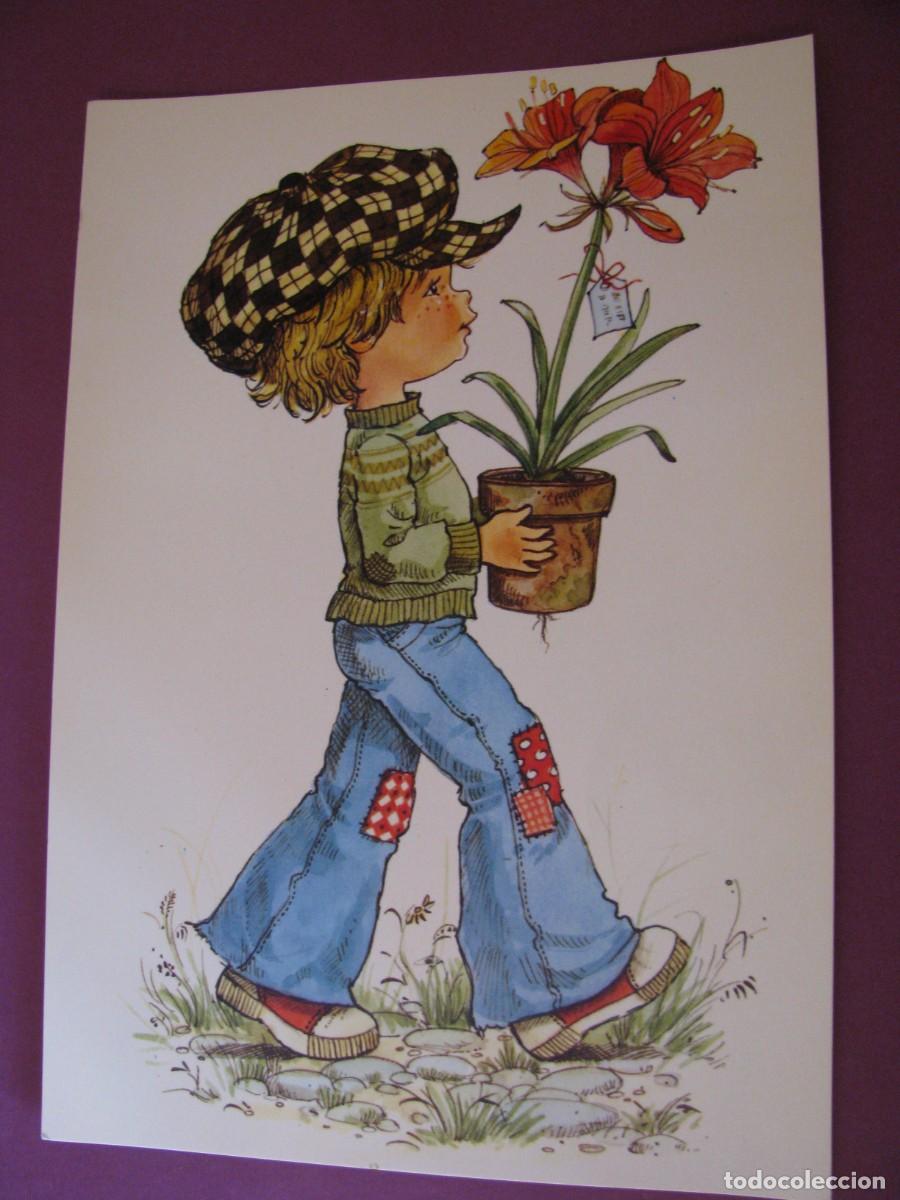 Postales: LAMINA DE ILUSTR. MARY MAY. 30X21 CM. ED. PERLA.
