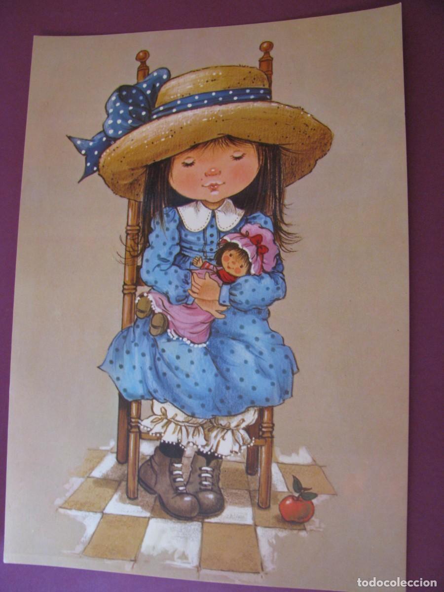 Postales: LAMINA DE ILUSTR. MARY MAY. 30X21 CM. ED. PERLA.