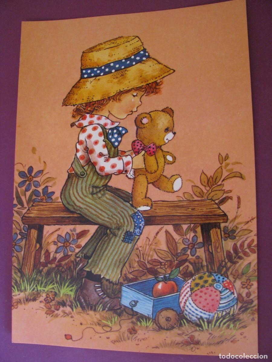 Postales: LAMINA DE ILUSTR. MARY MAY. 30X21 CM. ED. PERLA.