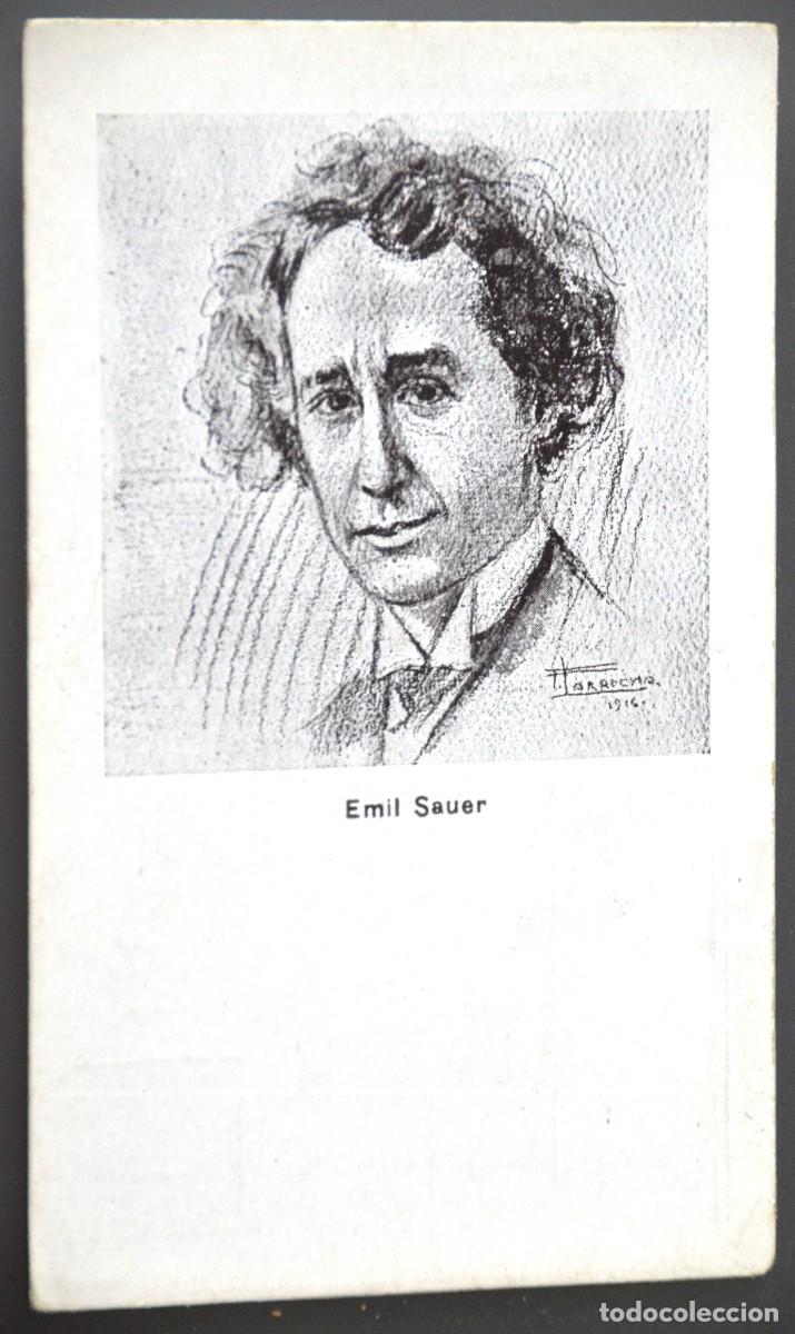 Postales: POSTAL EMIL SAUER - ILUSTRACI&Oacute;N F. DE LARROCHA