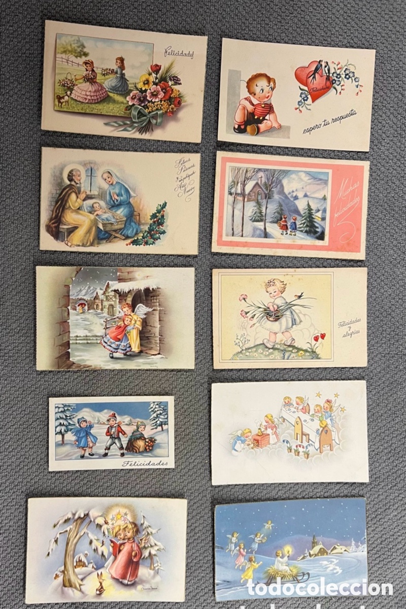 Postales: Postales Rom&aacute;nticas.. (10) Dibujos y caricaturas. Ilustradas (h.1940,50?) Env&iacute;o certificado 6&euro;