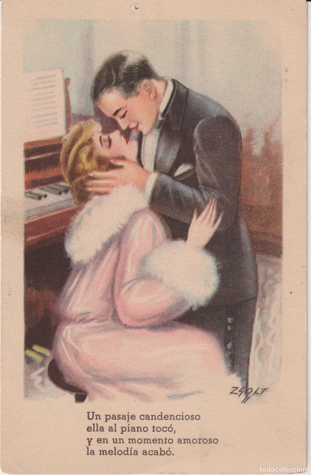 Postales: ILUSTRADOR: ZSOLT, UN MOMENTO AMOROSO - CMB SERIE 74 - S/C
