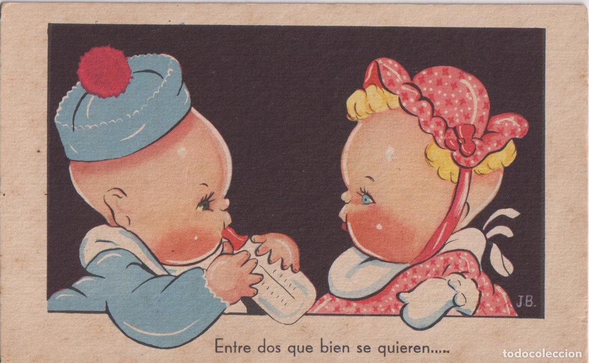 Postales: ILUSTRADOR: JB, ENTRE DOS QUE BIEN SE QUIEREN...- EXCLUSIVAS SANTA CRUZ - ESCRITA