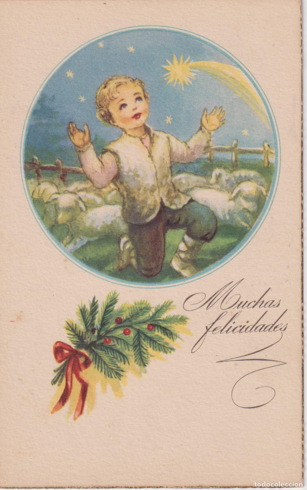 Postales: ILUSTRADOR: DESCONOCIDO, MUCHAS FELICIDADES - EDITORIAL ARTIGAS SERIE 5019 - S/C