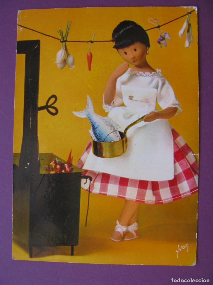 Postales: POSTAL DE LA SERIE LES POUP&Eacute;ES DE PEYNET. ED. YVON, FRANCIA. ESCRITA.