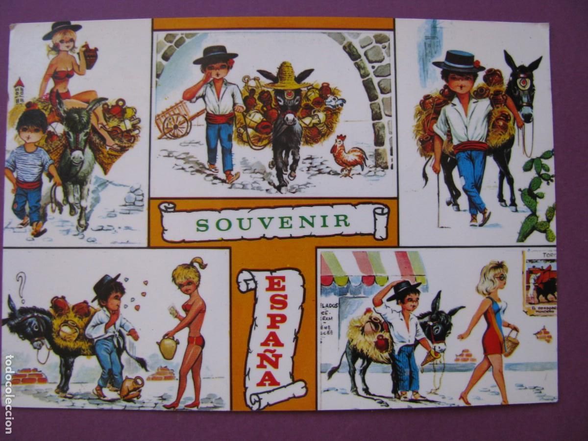 Postales: POSTAL SOUVENIR, ESPA&Ntilde;A. SAVIR 242. CIRCULADA