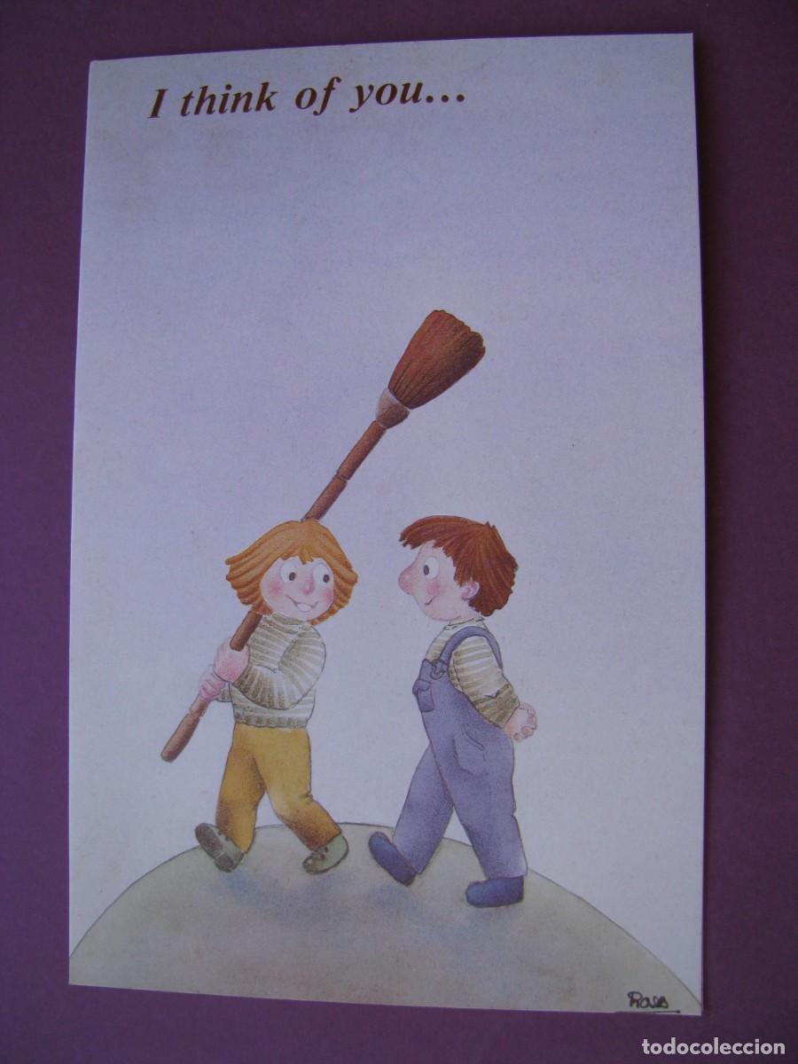 Postales: POSTAL DIPTICA DE IL. ROSA. SUBI. 6251. 17,5X11,5 CM. SIN ESCRIBIR