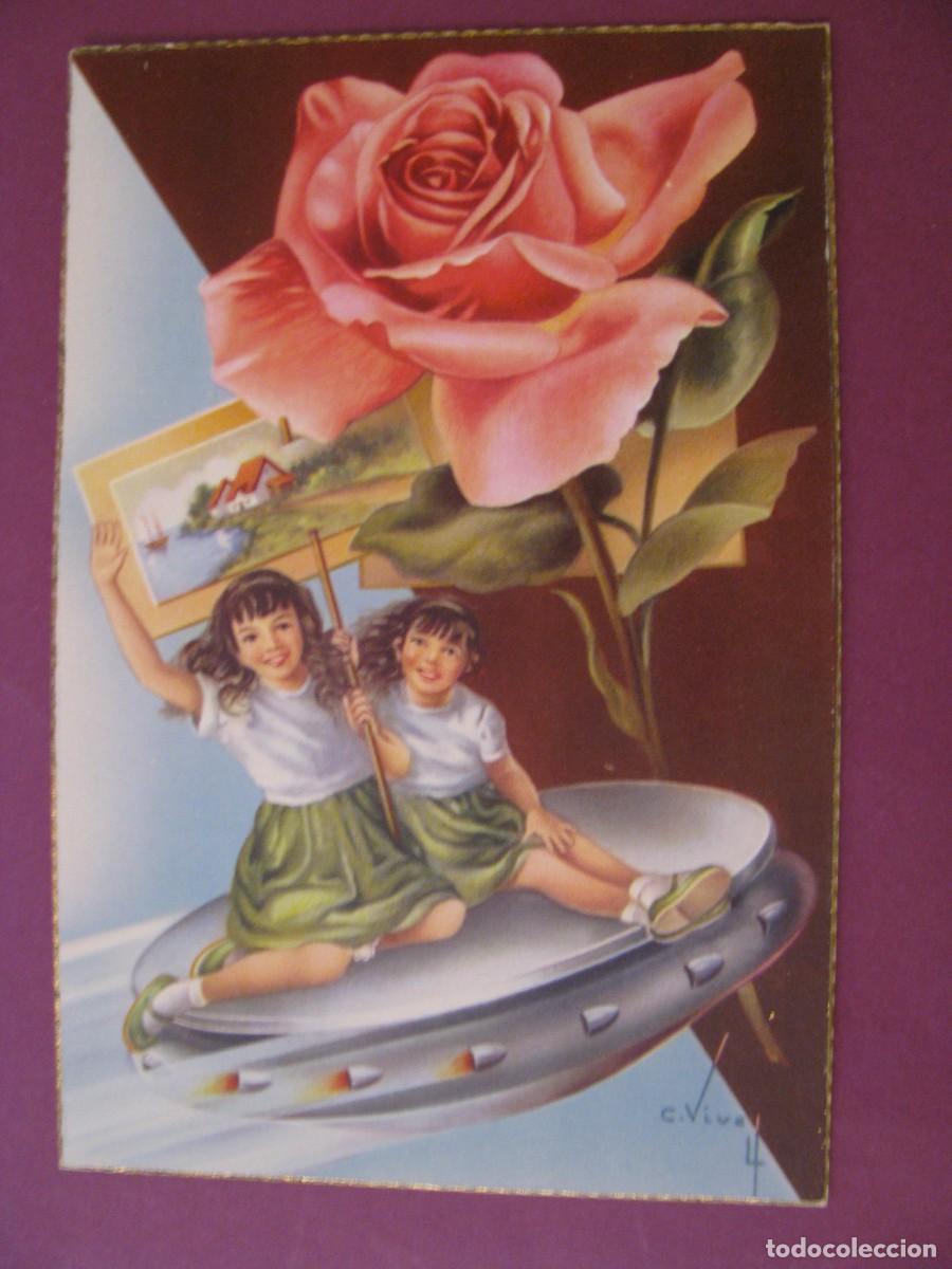 Postales: POSTAL DE IL. C. VIVES. ED. C. Y Z. 525/B. ESCRITA