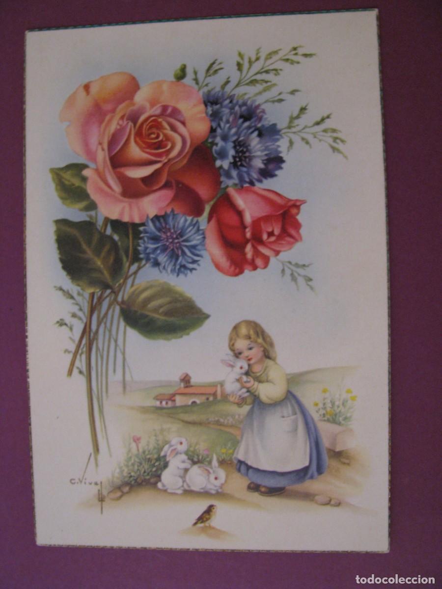 Postales: POSTAL DE IL. C. VIVES. ED. C. Y Z. 559/A N&ordm; 2. ESCRITA
