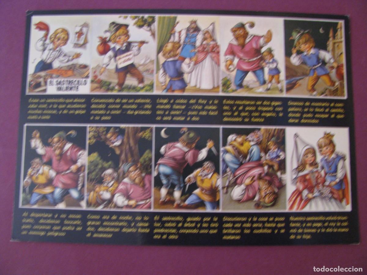 Postales: POSTAL DE LA SERIE ENSUE&Ntilde;O. GARCIA GARRABELLA. 5. EL SASTRECILLO VALIENTE