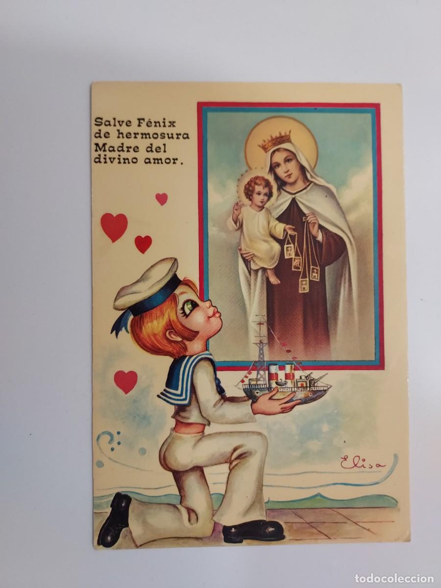 Postales: POSTAL ILUSTRADOR ELISA. MILI RECLUTA MARINERO VIRGEN. SIN CIRCULAR. 1972. VIKINGO