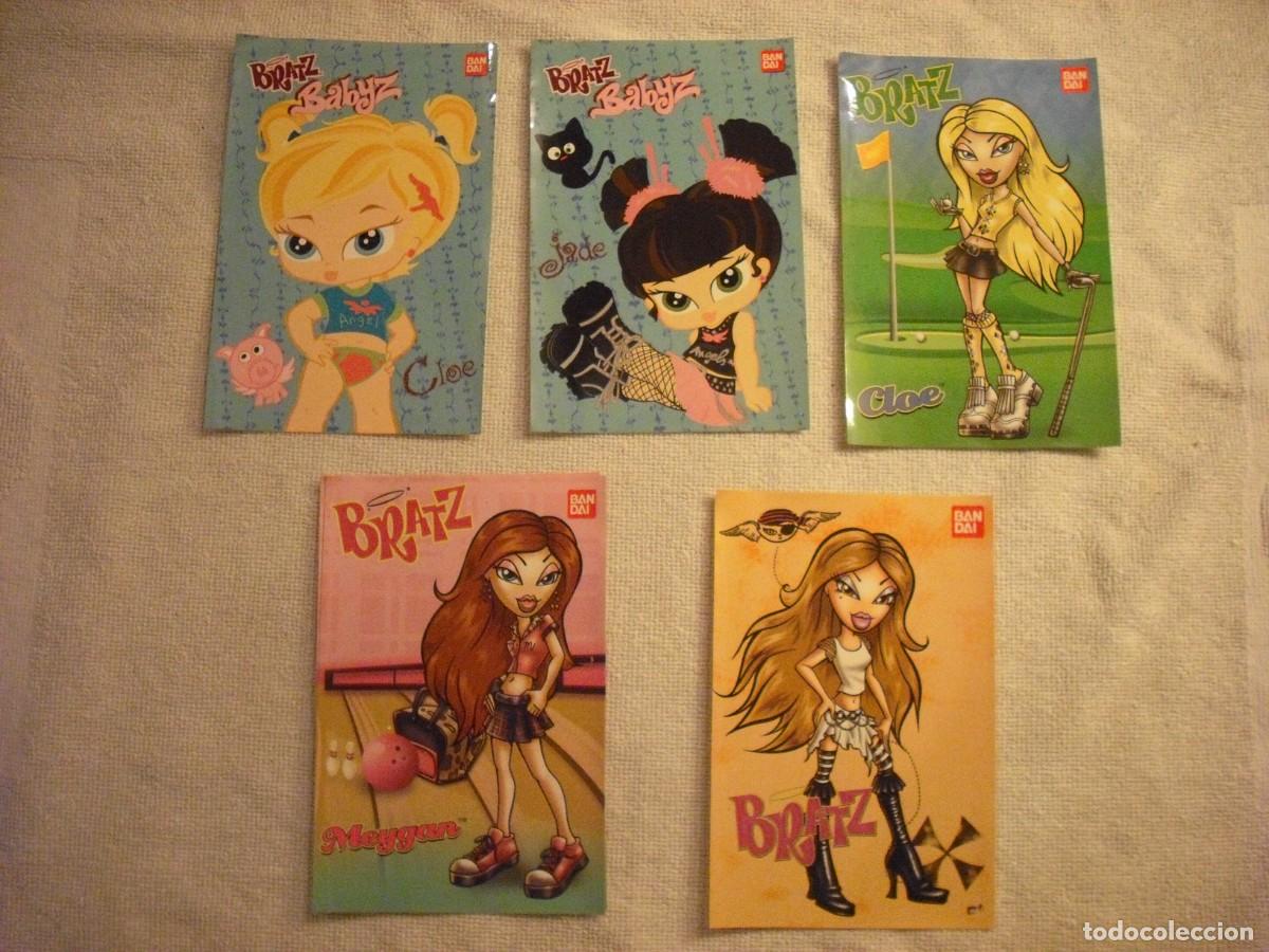 Postkarten: LOTE DE 5 TARJETAS DE MU&Ntilde;ECAS BRATZ , BANDAI