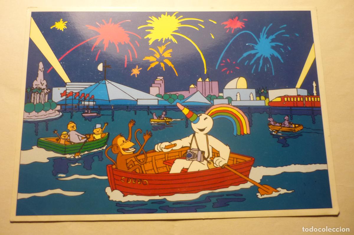 Postales: postal humor curro expo 92