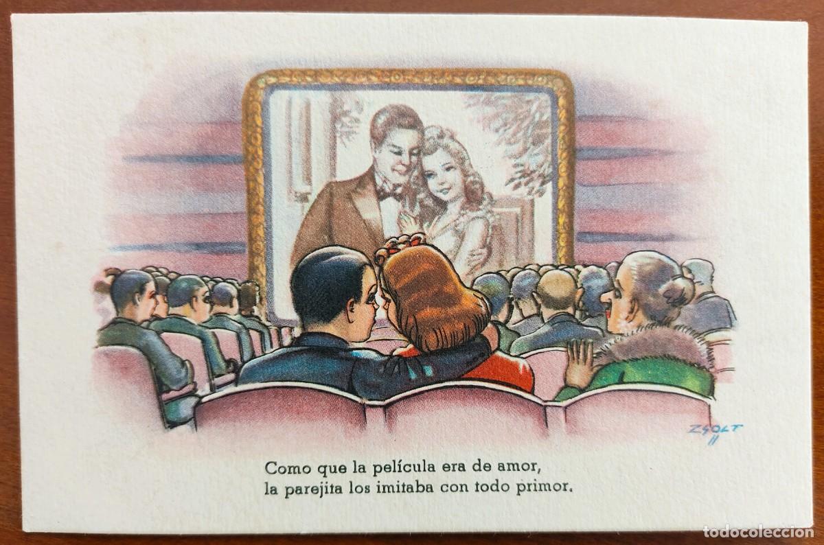 Postcards: POSTAL COMO QUE LA PEL&Iacute;CULA ERA DE AMOR... - FECHADA A&Ntilde;O 1944 - CMB SERIE 61