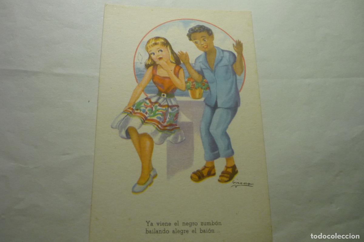 Postkarten: postal dibujo girona melodias selectas