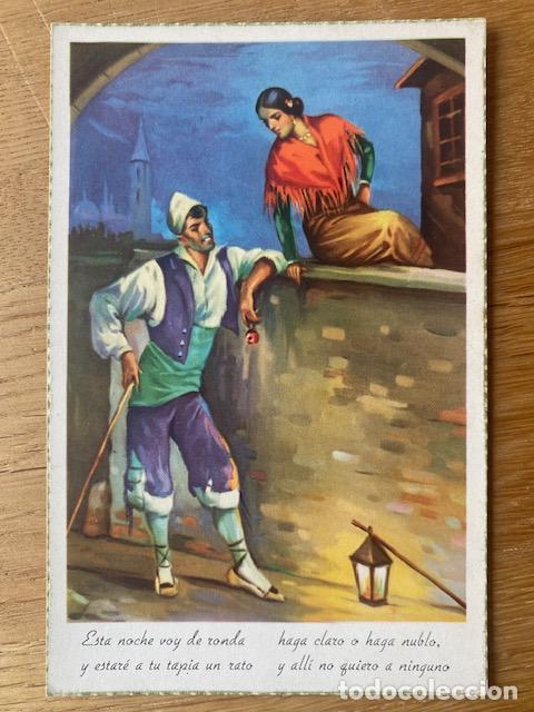 Postales: Aragon, Zaragoza. Postal costumbres aragonesas. Ed. C7Z. 536/A. Sin circular