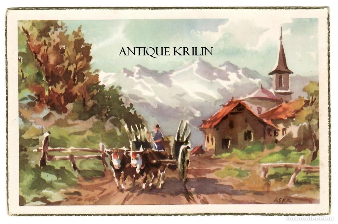 Postales: POSTAL EDICION CYZ SERIE 535-A / ILUSTRA ASER / SIN FRANQUEAR PERO ESCRITA