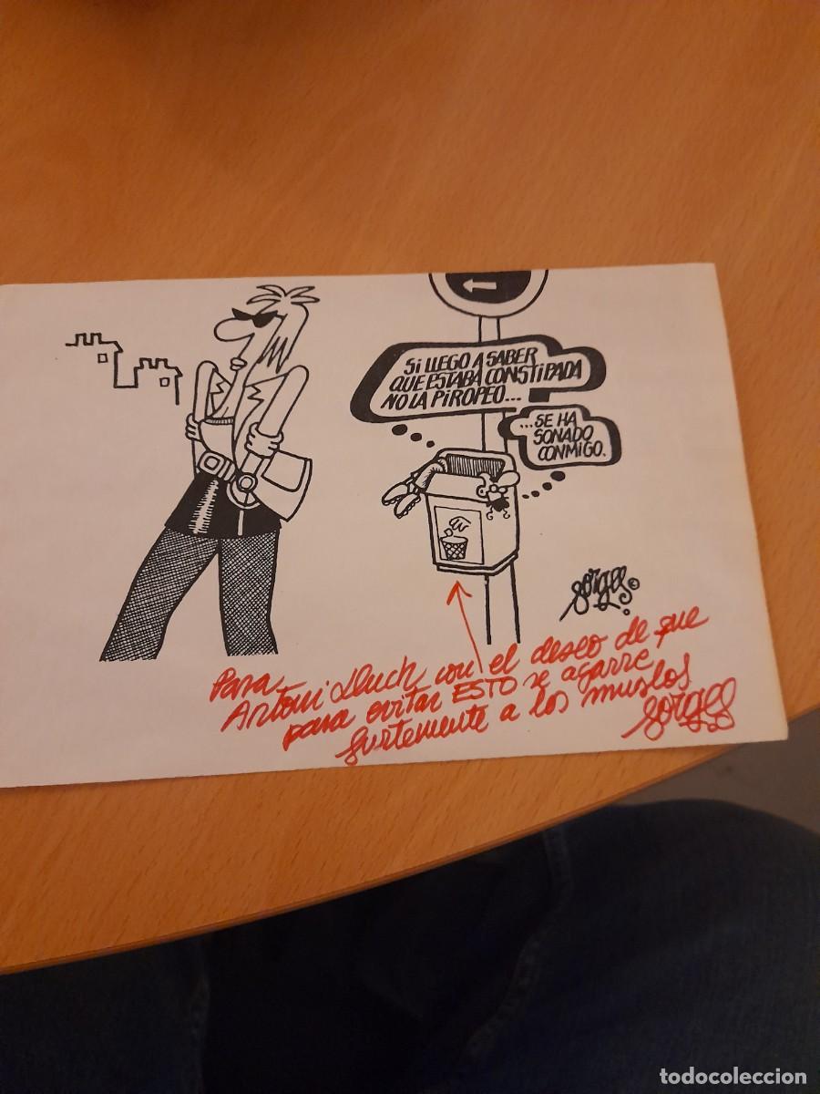Postales: Dibujo Forges original