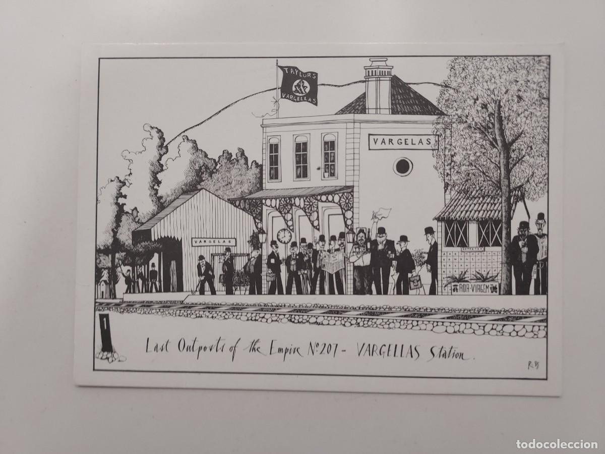 Postales: POSTAL ILUSTRADOR WILLIAM RUSHTON AT TAYLOR'S QUINTA DE VARGELLAS, DURING 1985 VINTAGE. S/. Portugal