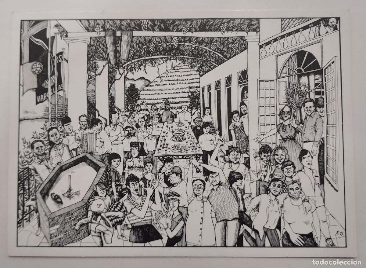 Postales: POSTAL ILUSTRADOR WILLIAM RUSHTON AT TAYLOR'S QUINTA DE VARGELLAS, DURING 1985 VINTAGE. S/. Portugal