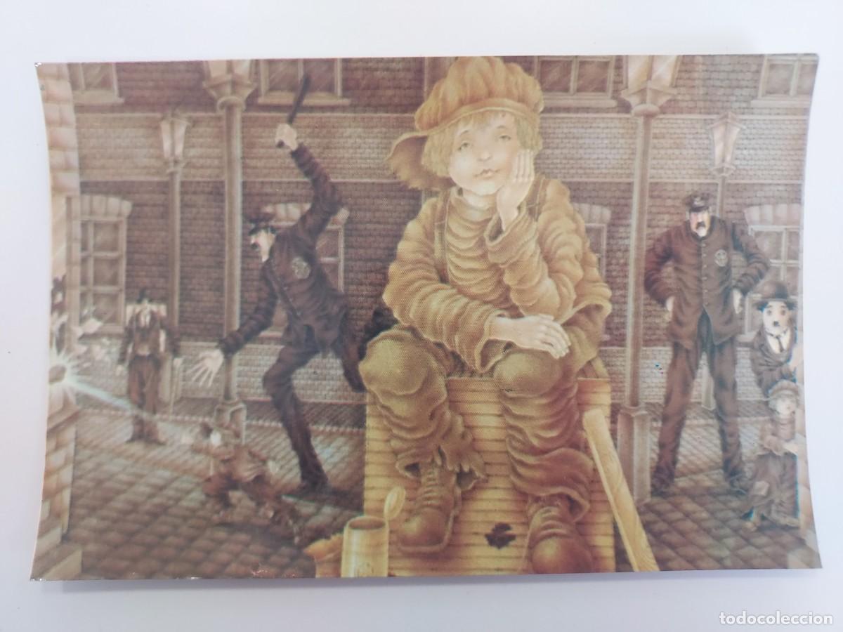 Postales: POSTAL ILUSTRADOR JOSE RAMON SANCHEZ. EL CHICO (THE KID). CINE. SIN CIRCULAR. 1985 IMAGENES
