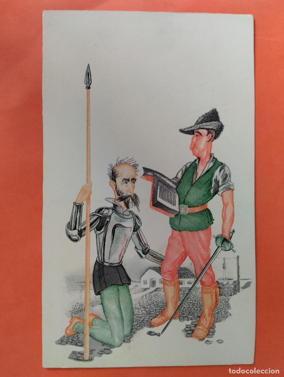 Postales: DON QUIJOTE DE LA MANCHA (Ed.Langa num.1)