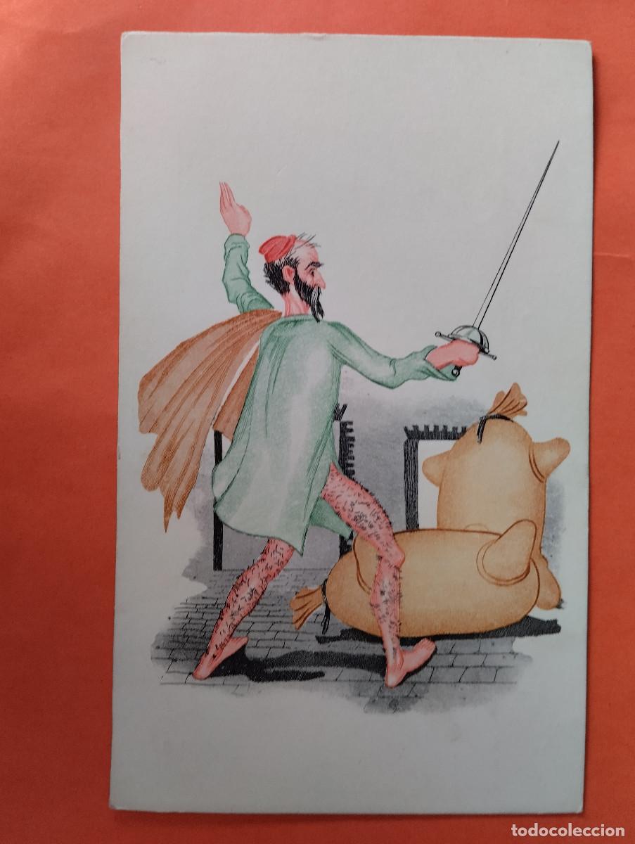 Postales: DON QUIJOTE DE LA MANCHA (Ed.Langa num.4)