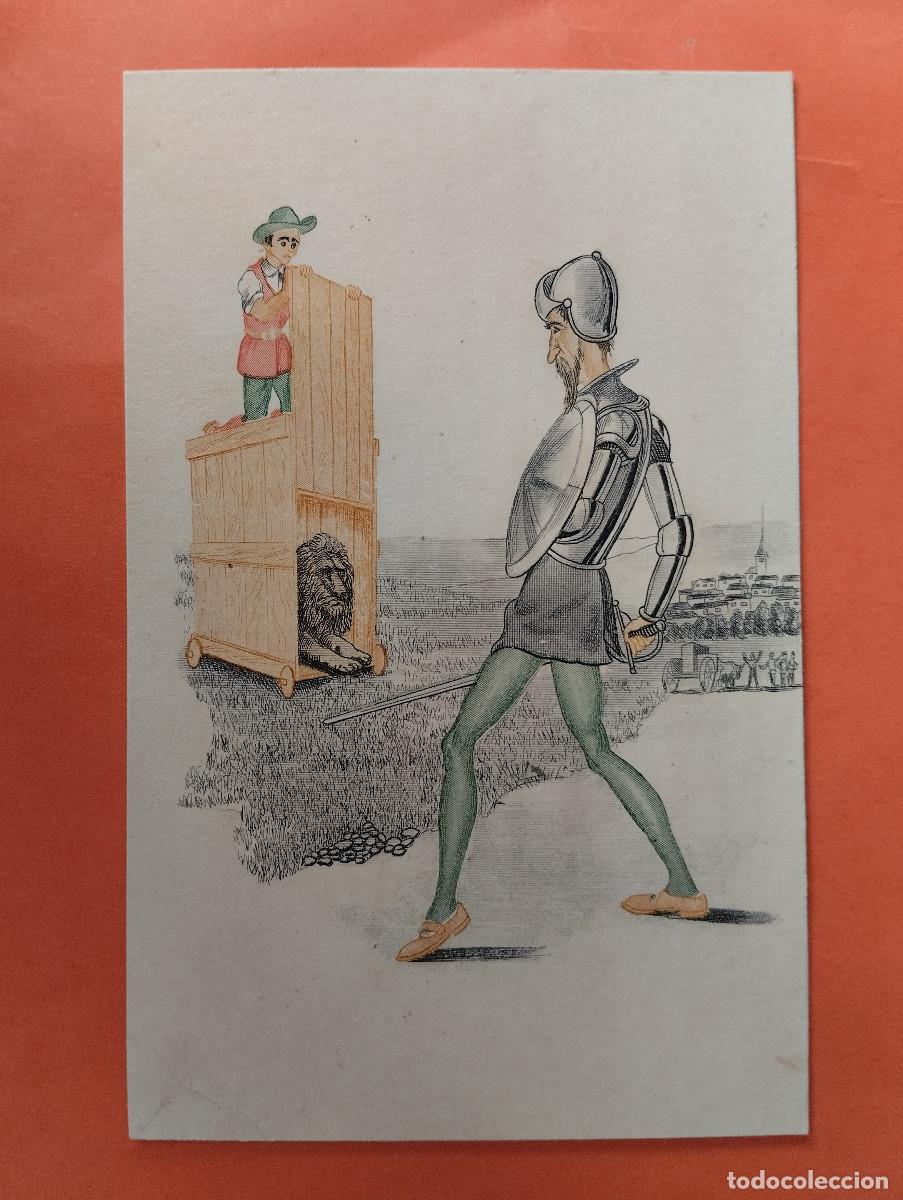 Postales: DON QUIJOTE DE LA MANCHA (Ed.Langa num.6)