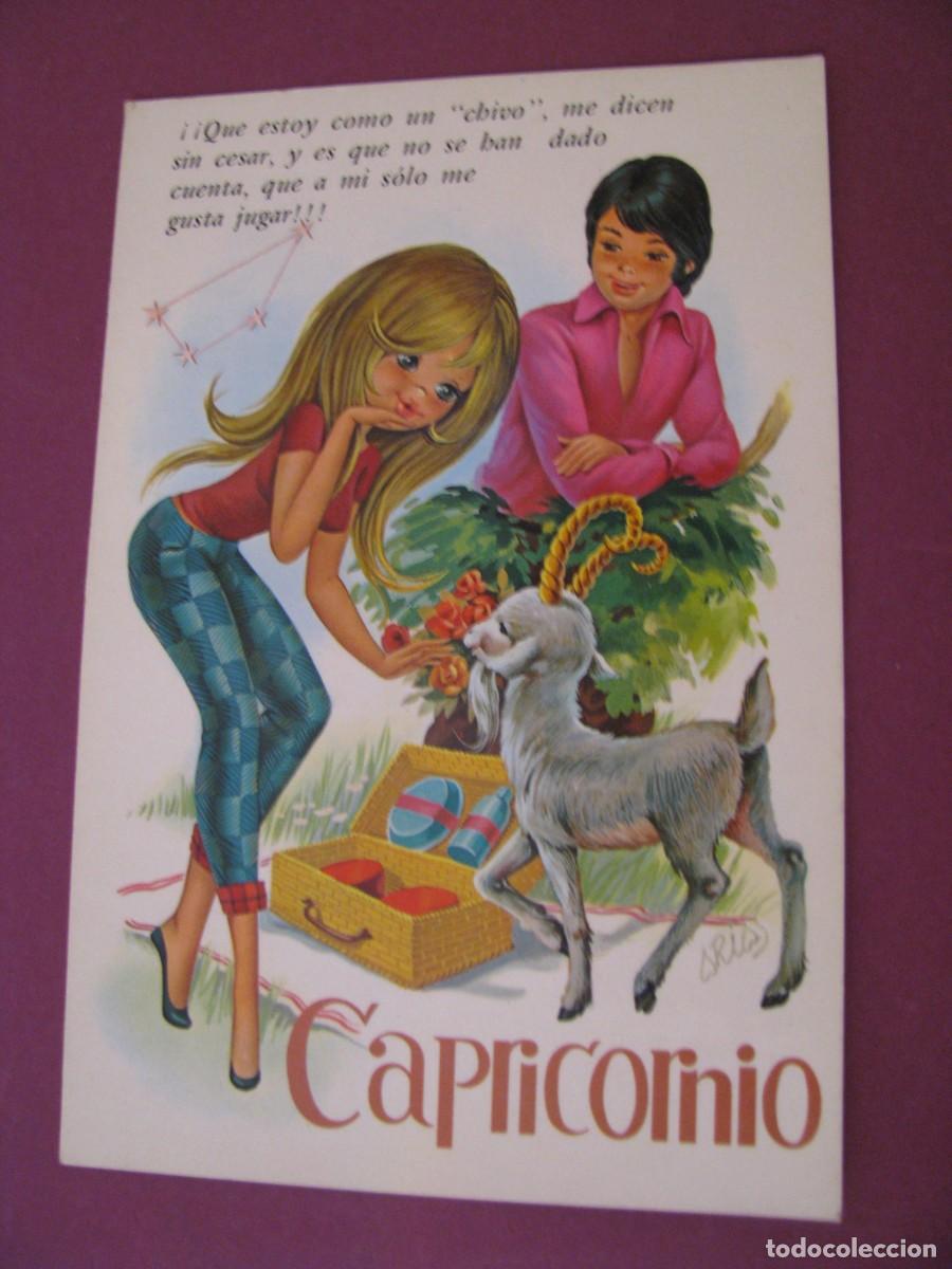 Postales: POSTAL DE IL. ARIAS. HOROSCOPO, CAPRICORNIO. C. Y Z. 7644/29-A