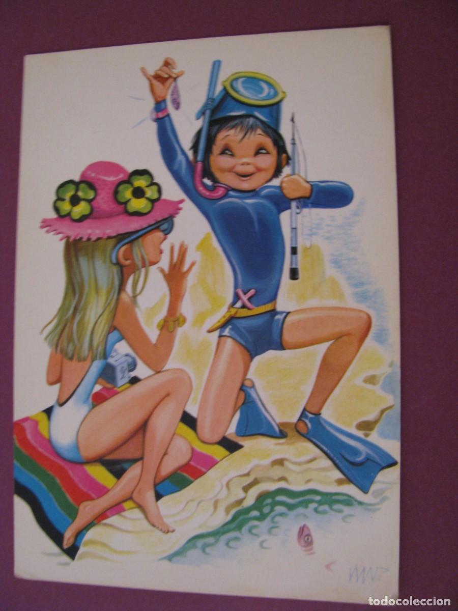 Postales: POSTAL DE IL? PICNIC-PLAYA - 2. BERGAS