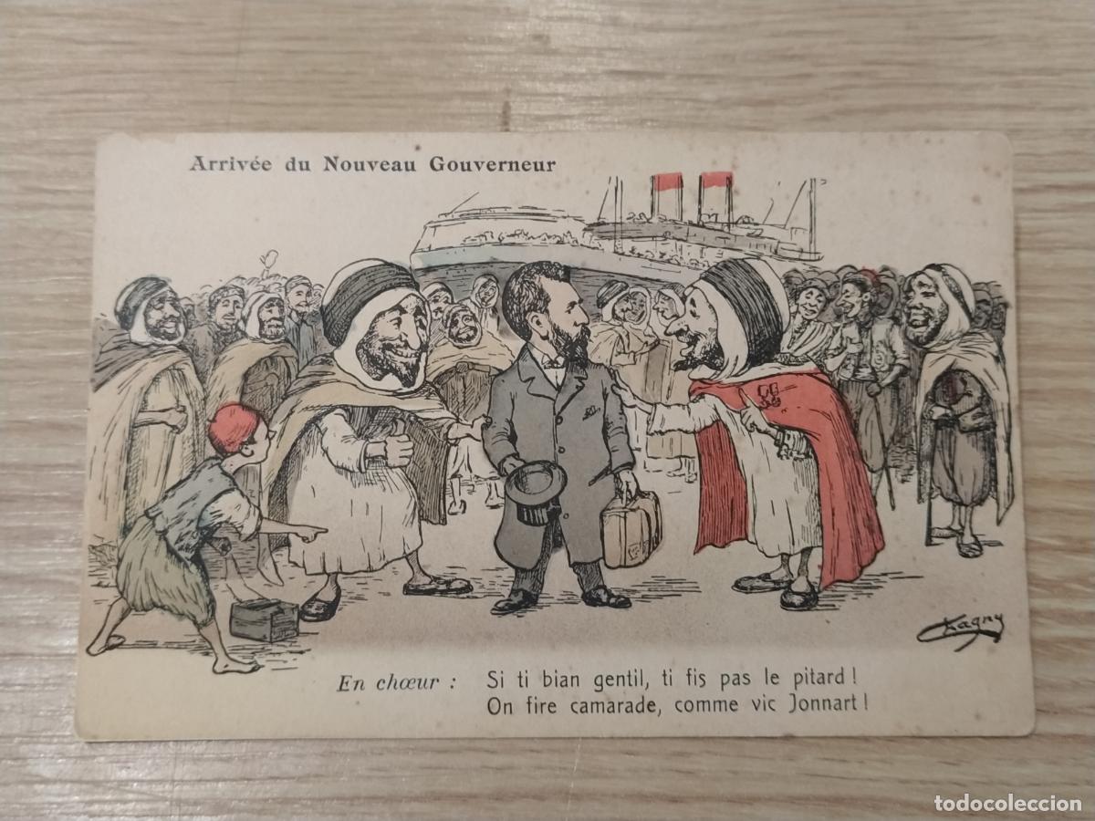 Postales: ARRIE DU NOUVEAU GOUVERNEUR - CHARLES JONNART - POSTAL ANTIGUA -(117.010)