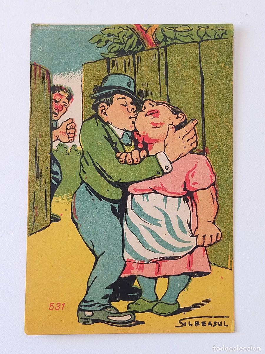 Postales: Postal c&oacute;mica. Ediciones Margara N&ordm; 531 - Ilustrada por Silbeasul - Escrita.