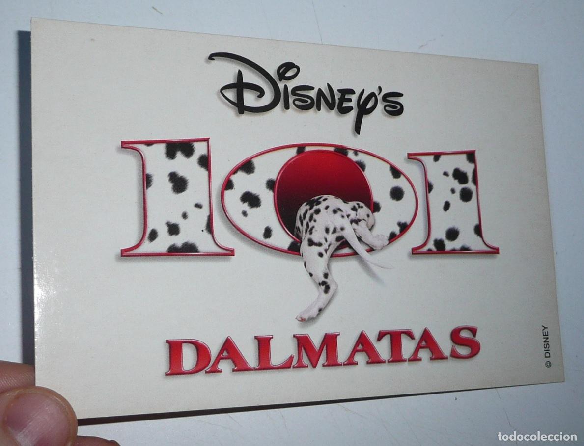 Postais: Postal 101 Dalmatas Disney. Sin circular.