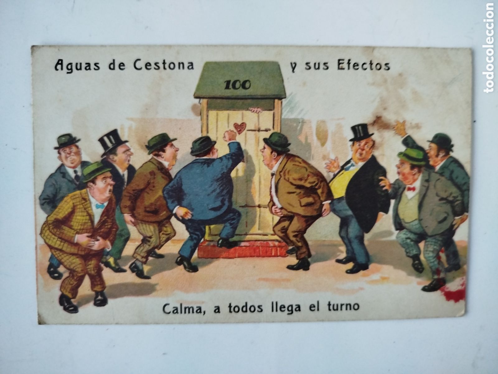 Postales: PPSTAL DE AGUAS DE CESTONA Y SUS EFECTOS. Editada por Arribas (casa fundada en Zaragoza en 1905).