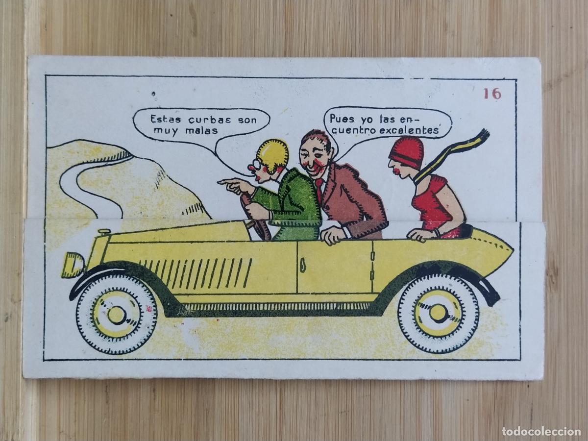 Postales: VIAJE EN COCHE - ILUSTRACION SORPRESA - POSTAL ANTIGUA (117.044)