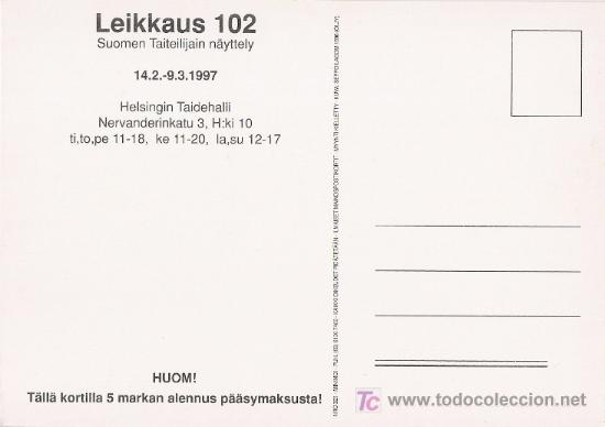 seppo lagom 1996 (öljy). leikkaus 102. suomen t - Buy Antique postcards of  original drawings and engravings on todocoleccion