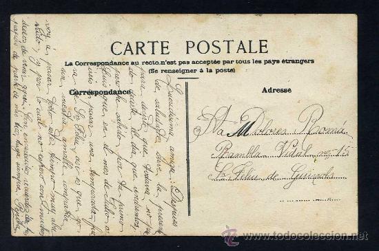 Postales: Oleo sobre postal. Escrita. - Foto 2