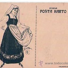 Postales: ISMAEL SMITH, RARISIMA POSTAL AÑO 1909 CONGRESO DE ESPERANTO DE BARCELONA,NOUCENTISMO,MODERNISTA. Lote 33671194