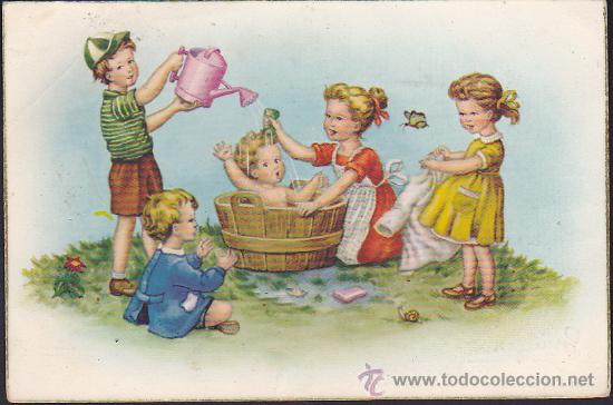 Postales: POSTAL INFANTIL ILUSTRADA - Foto 1