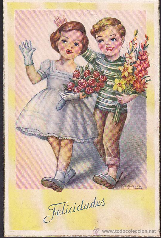 Postales: POSTAL INFANTIL ILUSTRADA - Foto 1
