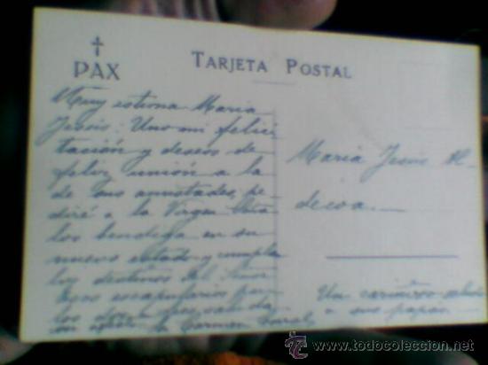 Postales: aves dibujadas postal escrita - Foto 3