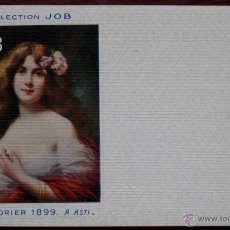 Postales: ANTIGUA POSTAL DE ILUSTRADORES COLLECTION JOB, CALENDRIER 1899. A ASTI. DE LA COLECCION JOB. PERFECT