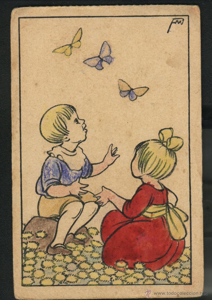 Postales: 2 NI&Ntilde;OS - Foto 1
