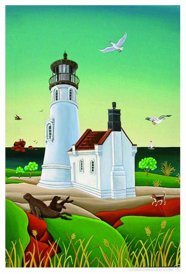 Postales: FAROS ILUSTRACION 7 - Foto 1
