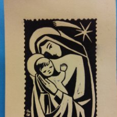 Postales: LA VIRGEN MARIA Y EL NIÑO. NUEVA