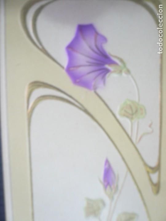 Postales: Flores con relieve - Foto 2