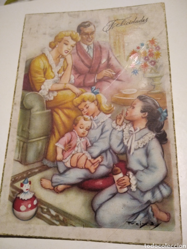 Postales: Felicidades Postal - Foto 1