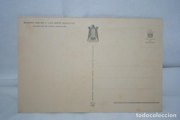 Postales: POSTAL DE BLANCANIEVES , MARCA IKON - Foto 2
