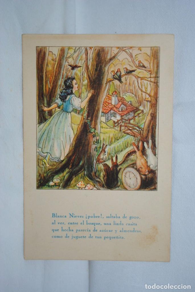 Postales: POSTAL DE BLANCANIEVES , MARCA IKON - Foto 1
